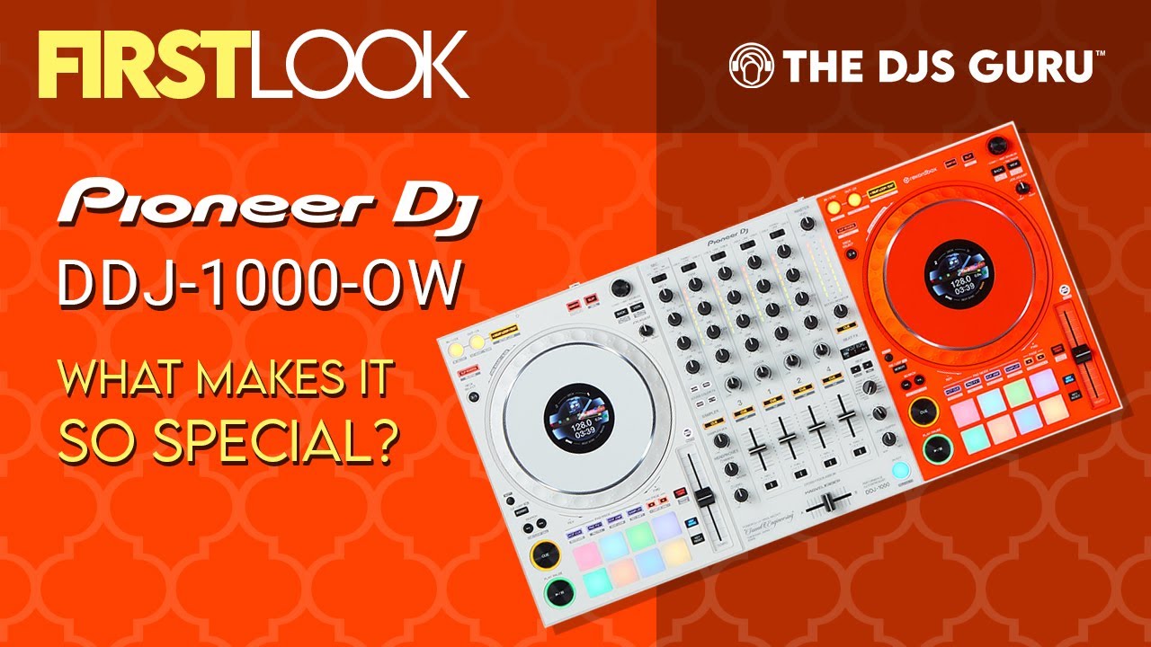 Pioneer DJ DDJ-1000-OW Controller Explained | Virgil Abloh Off White Limited Edition