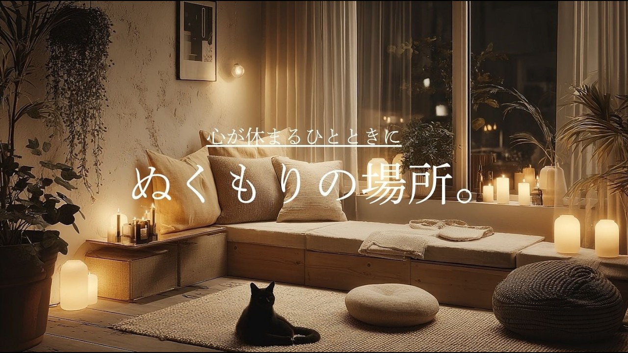 【癒やされるBGM】🌙心が休まるひとときに、ぬくもりの場所。