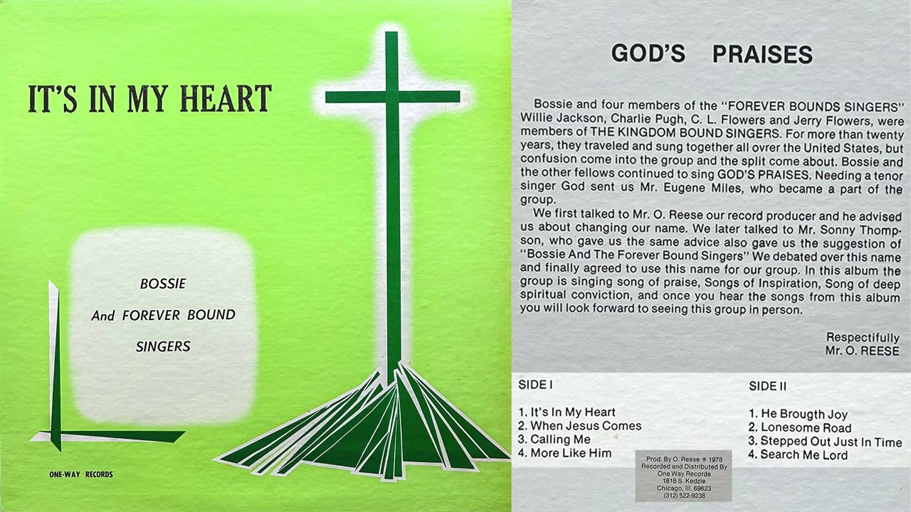 Bossie And The Forever Bound Singers – When Jesus Comes
