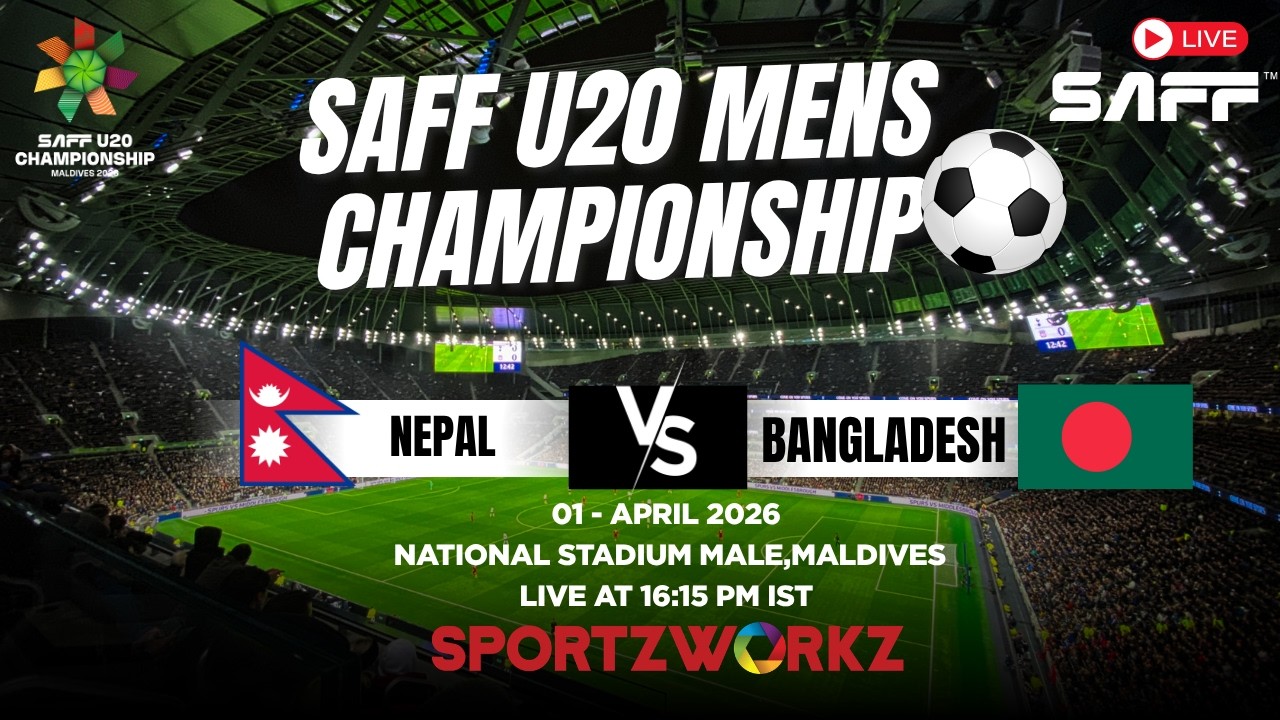 SEMI FINAL  1 | LIVE | Nepal vs Bangladesh | SAFF U20 Championship 2026 | Match 10