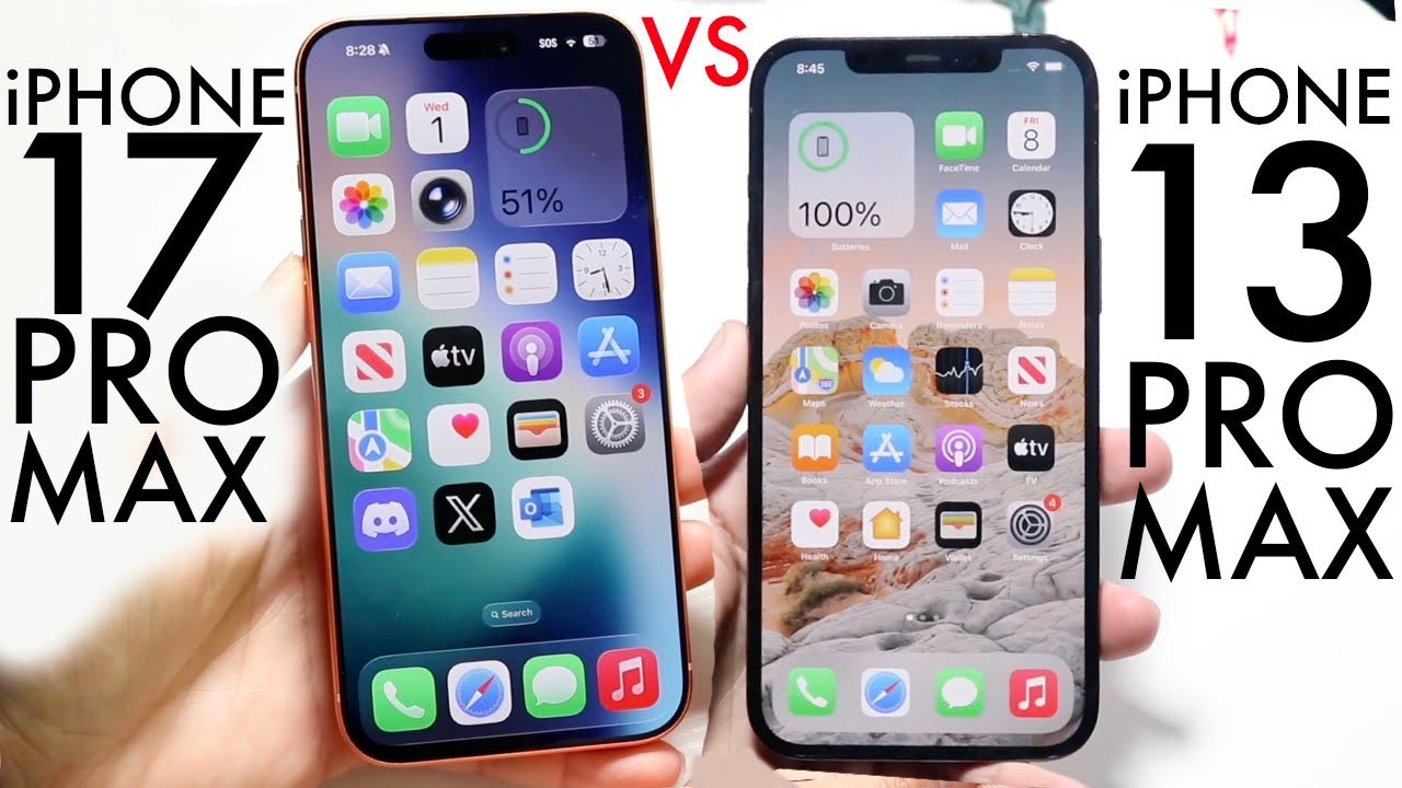 iPhone 17 Pro Max против iPhone 13 Pro Max! (Сравнение) (Обзор)