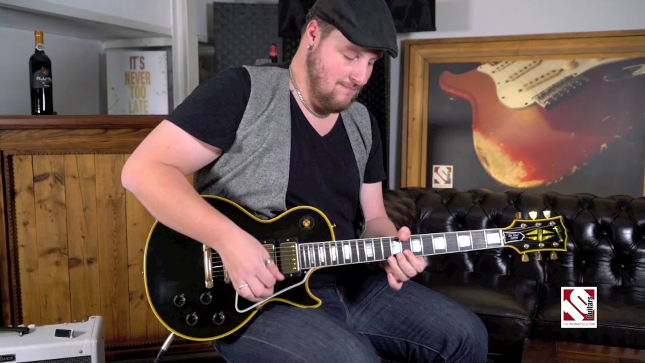 Gibson Les Paul 1957 Custom 3 Pickups Custom Historic Ebony VOS (2018)