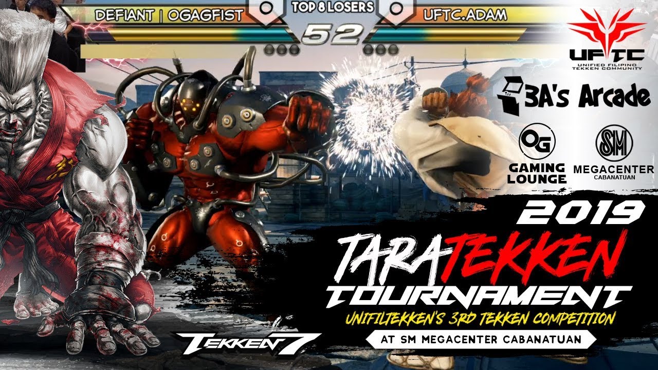TARA TEKKEN 2019 - DEFIANT.OGAGFIST VS UFTC.ADAM - TOP 8 FINALS