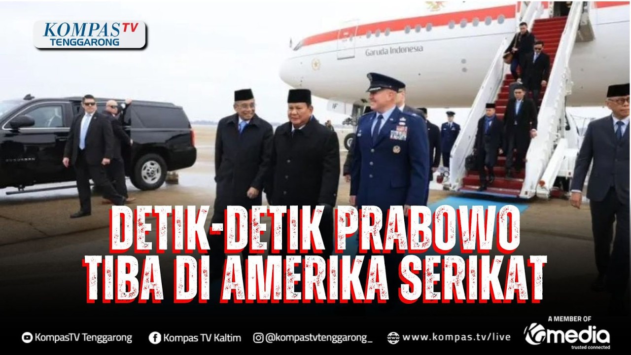 Detik-Detik Presiden Prabowo Tiba di AS, Bakal Bertemu Trump hingga Hadiri KTT Board of Peace