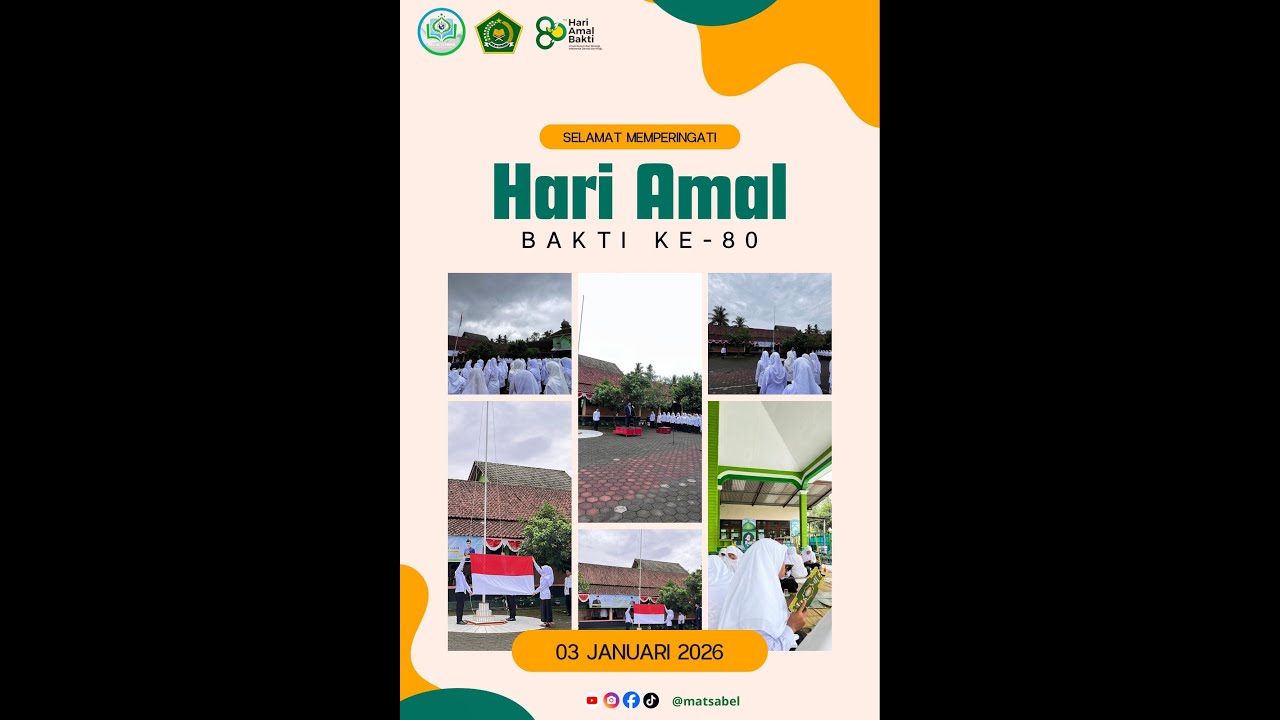 Peringatan Hari Amal Bakti (HAB) ke - 80 Kemenag Kecamatan Pabelan Kabupaten Semarang