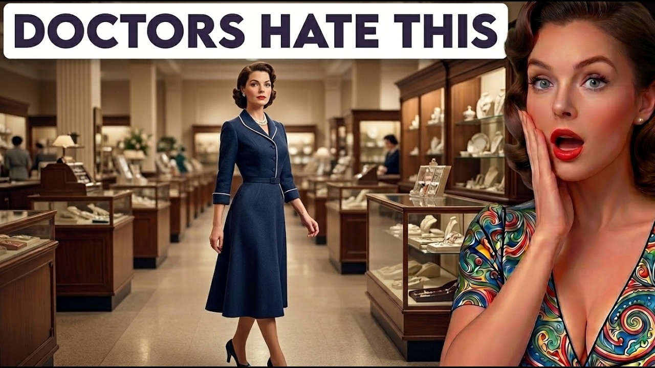 The UNSPOKEN Posture Rules Every 1950s Woman Knew (That Still Turn Heads)