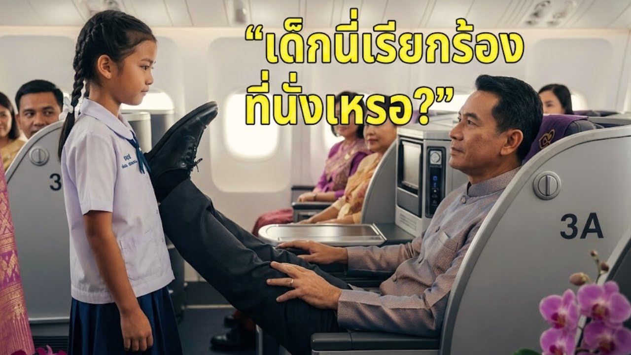 เด็กหญิงชาวไทยถูกแย่งที่นั่งชั้นหนึ่งบนเที่ยวบินสหรัฐฯ ไม่กี่นาทีต่อมา กัปตันสั่งหยุดการบิน