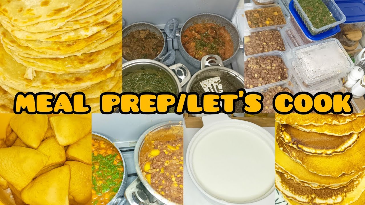MEAL PREPPING FOR A FAMILY OF 5/COOK WITH ME