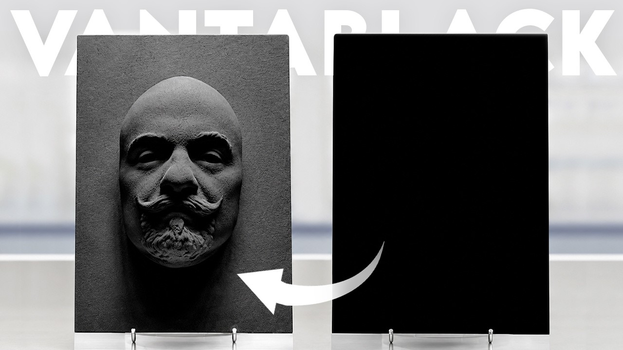 VANTABLACK - The Darkest Material on Earth