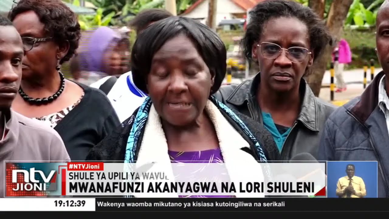 Machakos: Mwanafunzi wa gredi ya 10 aaga katika shule ya Ngelani baada ya madai ya kugongwa na lori
