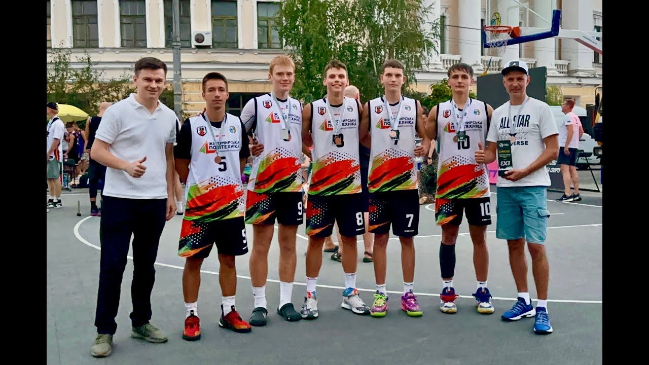 Житомирські баскетболісти здобули срібло на Чемпіонаті України 3х3