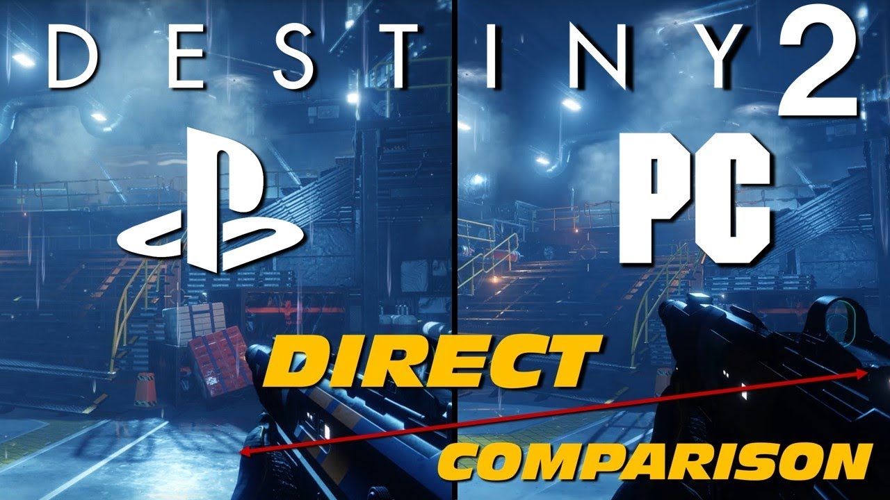 Destiny 2 PS4 vs PC | Direct Comparison