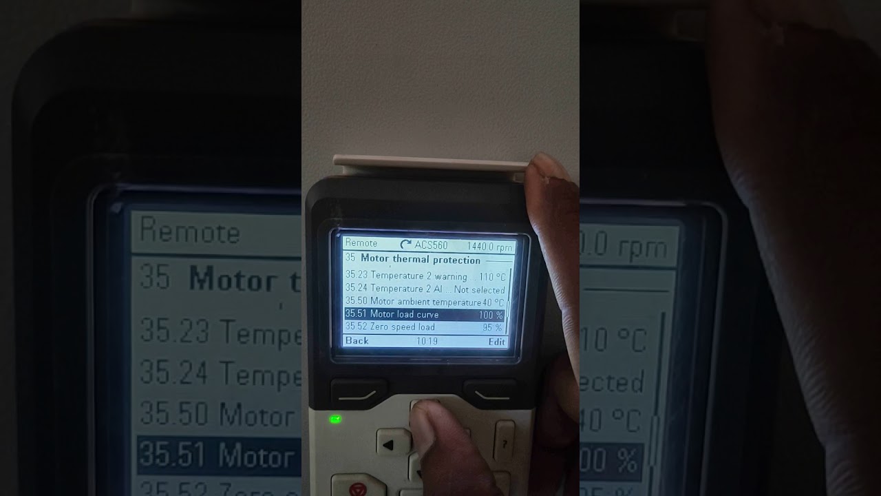 Motor Temperature setting in Acs560 vfd drive ABB VFD And Electrical supporter