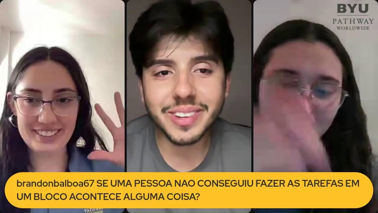 Live em português!