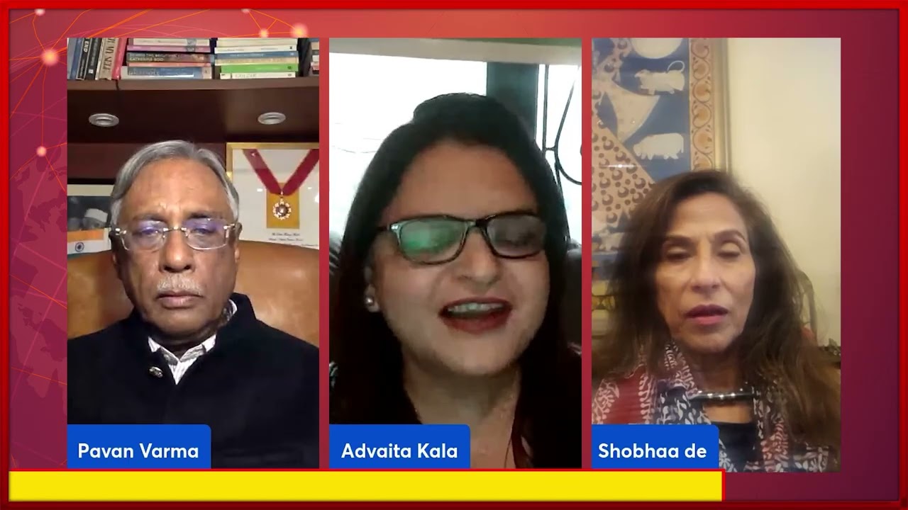 Lit Salon: The Literary Salon Ep. 1 — Pavan Verma on The Lady Who Carried the … | With Shobhaa De