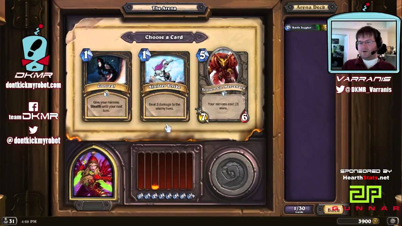Learning Hearthstone Arena, Picks 1, 2, and 3