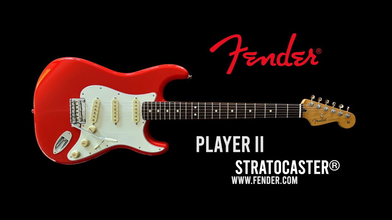 FENDER: Player II Stratocaster® - Coral Red + Tone Master Pro