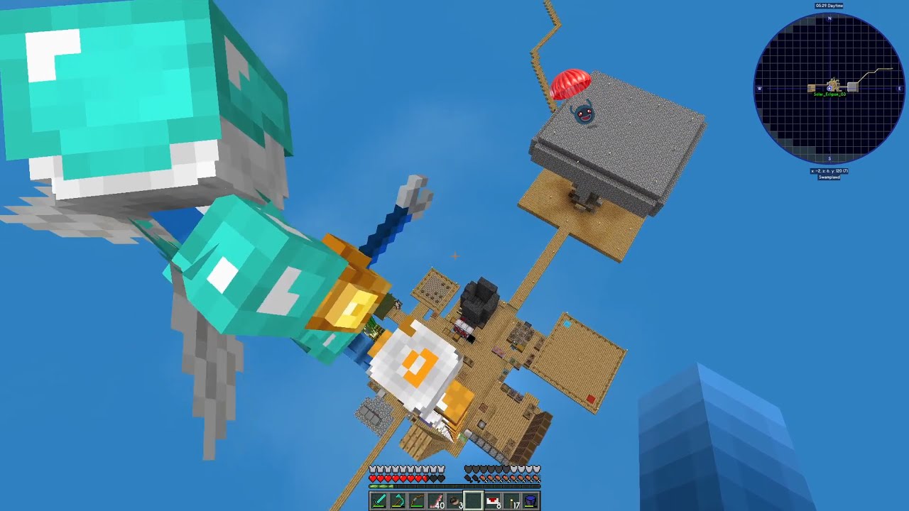 Mob Spawner Has Become Construction In SkyFactory 4 - Chaos Factory Ep. 3