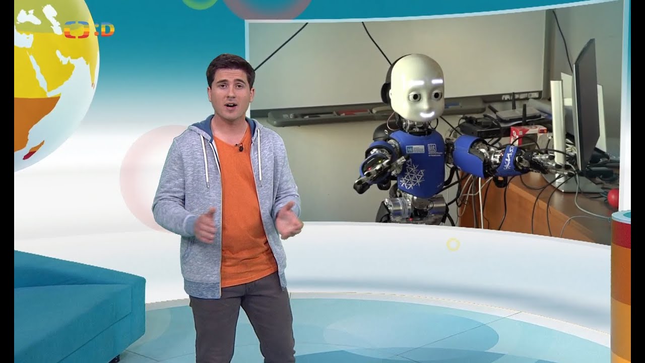 FEE CTU Prague iCub on Czech TV 