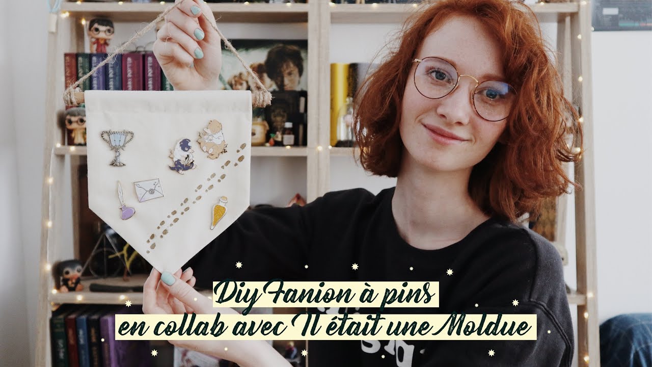 DIY FANION À PINS - En collab avec Il était une Moldue