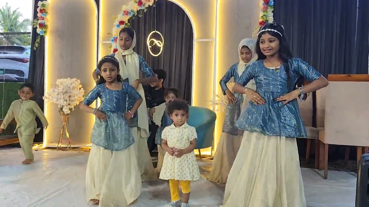 Children's dance at the wedding house