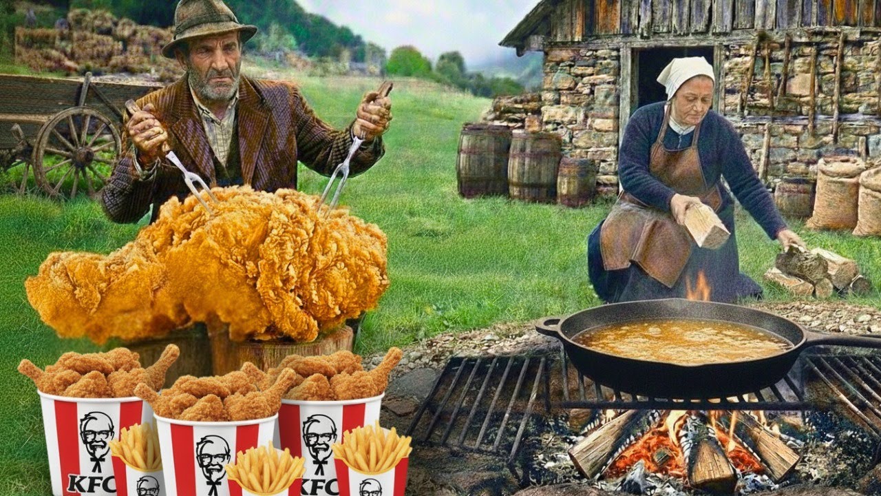Medieval Fried Chicken — Inside a KFC Style Kitchen With No Machines