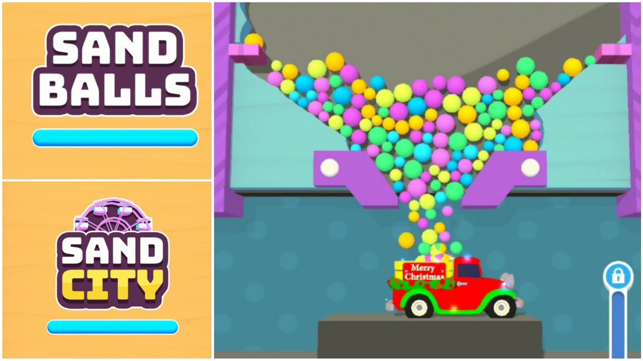 SAND CITY SAND BALLS ALL 905 LEVELS GAMEPLAY | UNLOCKED NEW CAR | ALL BALLS UNLOCKED |