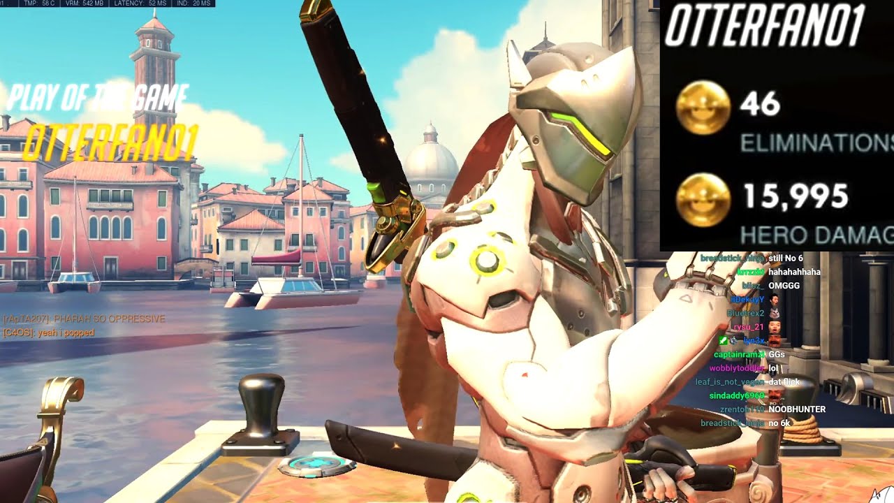NECROS HACKING OR GOD?! 46 ELIMS! POTG! [ OVERWATCH SEASON 23 TOP 500 ]