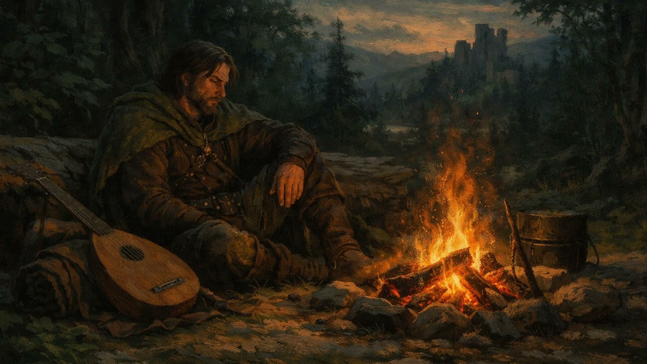 A Bard’s Long Road | Medieval Bard Music | Tavern Songs & Fantasy Ambience