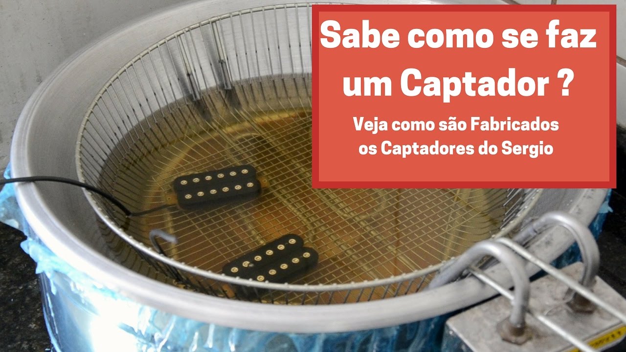 Produção de Captadores Sergio Rosar
