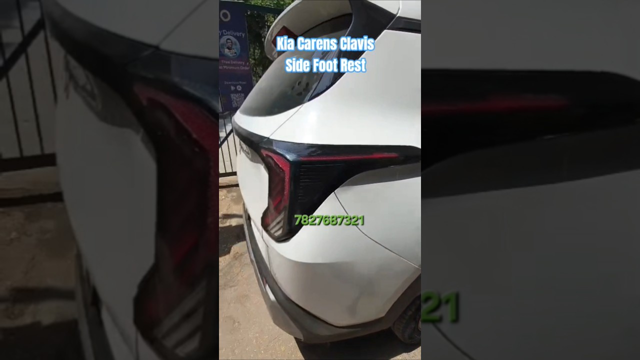 Kia Carens Clavis 2025 Side Footrest Installed | SUV Style + Full Accessory Upgrade!