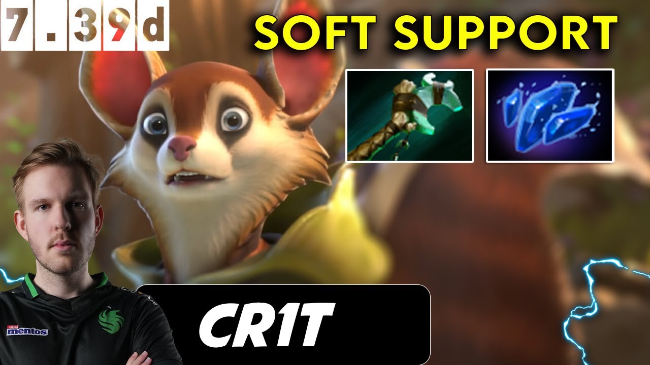 Cr1t Hoodwink Soft Support -  Dota 2 THE INTERNATIONAL 2025 Patch 7.39d Pro Player Gameplay