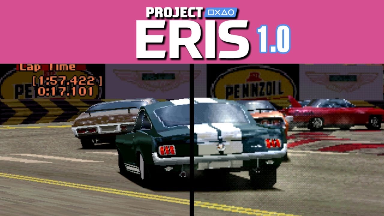PSX HD games with different cores, Project Eris 1.0