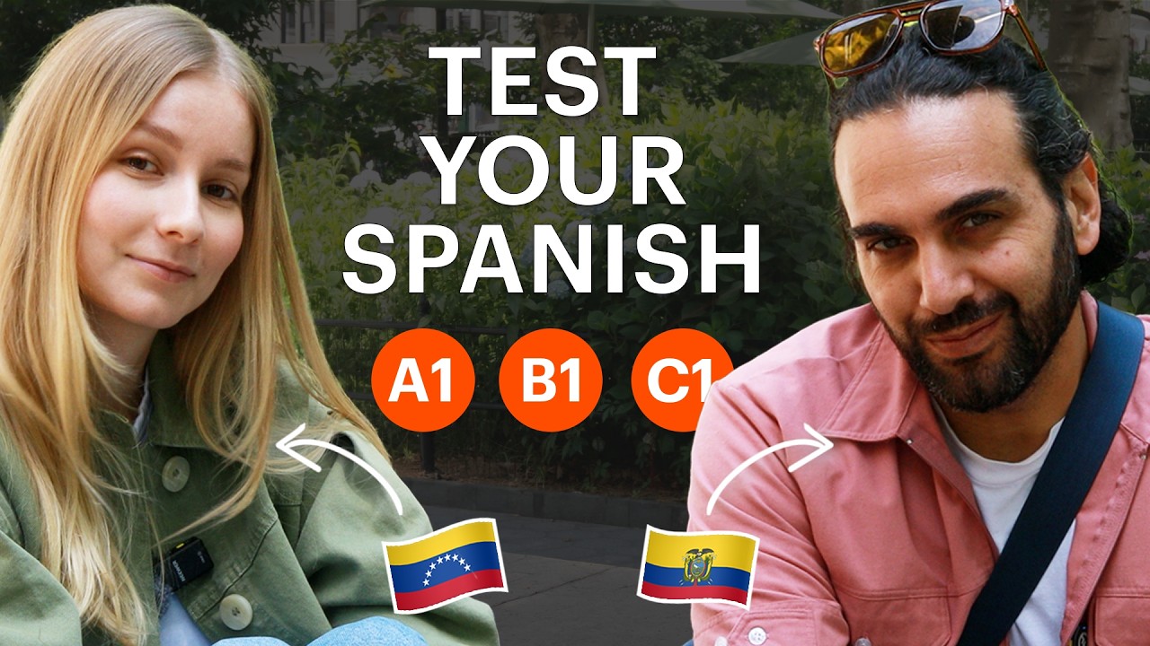 What&rsquo;s your Spanish level? | Spanish listening A1 to C1