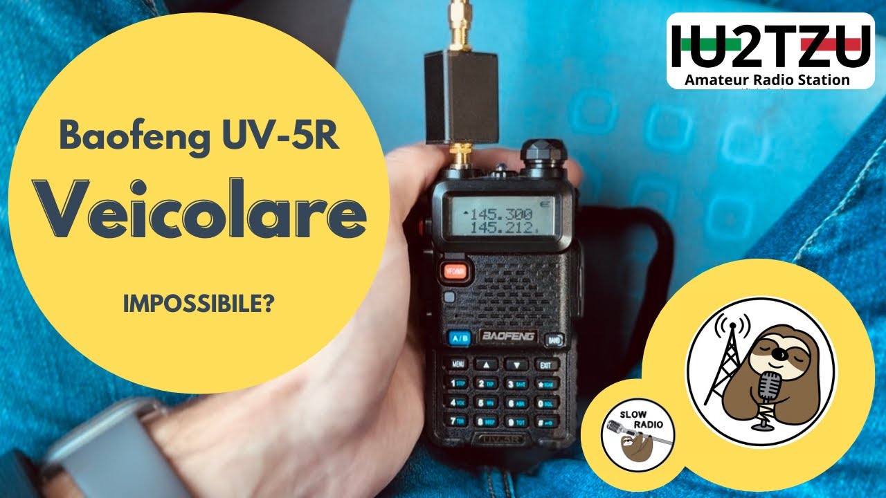 Baofeng UV-5R veicolare - È possibile?