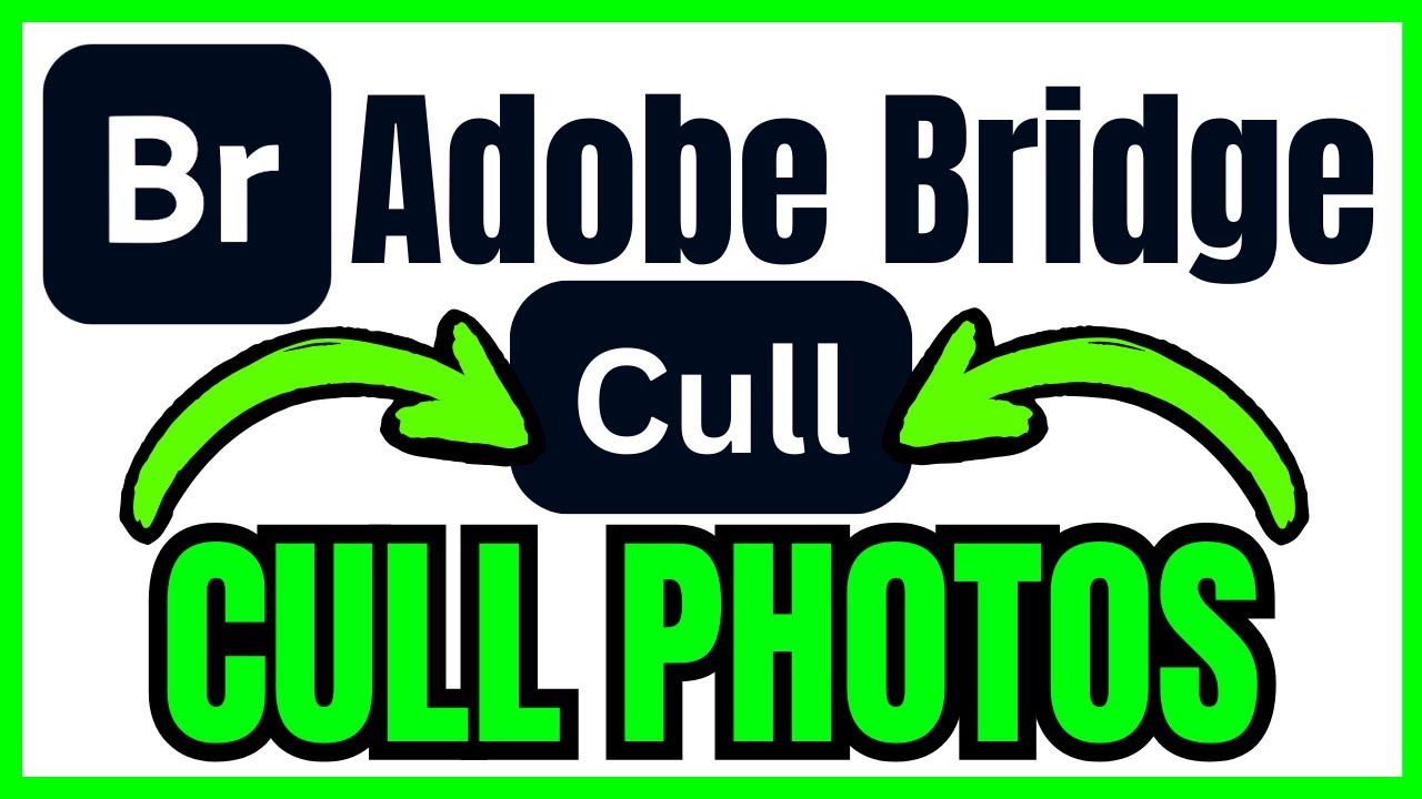 How To USE Adobe Bridge To CULL Photos (QUICK & EASY) 2026