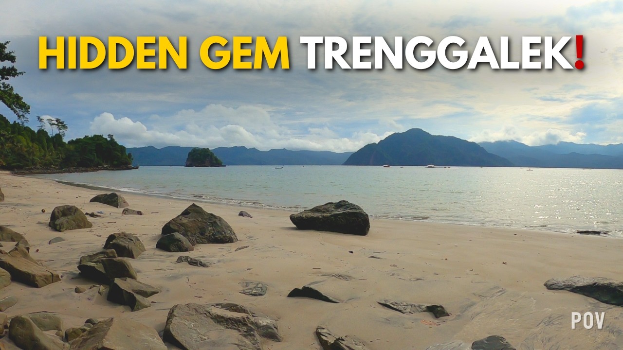 Explore Pantai Mutiara! Jalur Rahasia JLS Prigi dengan Pemandangan Laut Super Adem