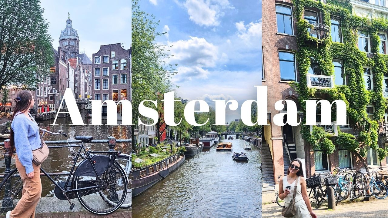 a couple of days in amsterdam | euro summer travel vlog 1