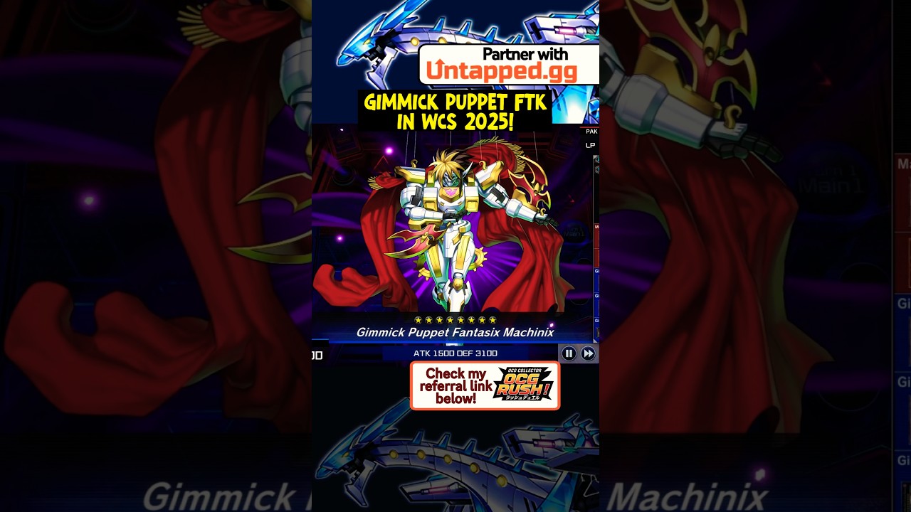 Gimmick Puppet FTK in WCS 2025! #yugioh #wcs2025 #masterduel #yugiohmasterduel