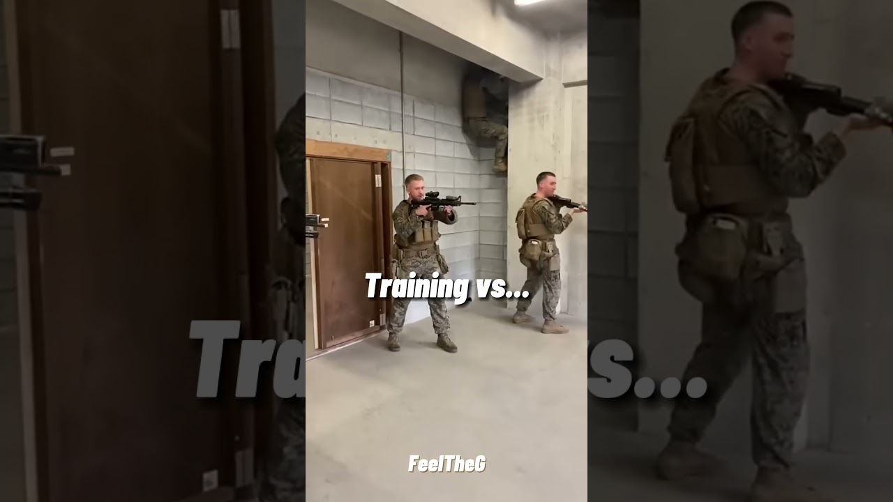 Training vs Real Life