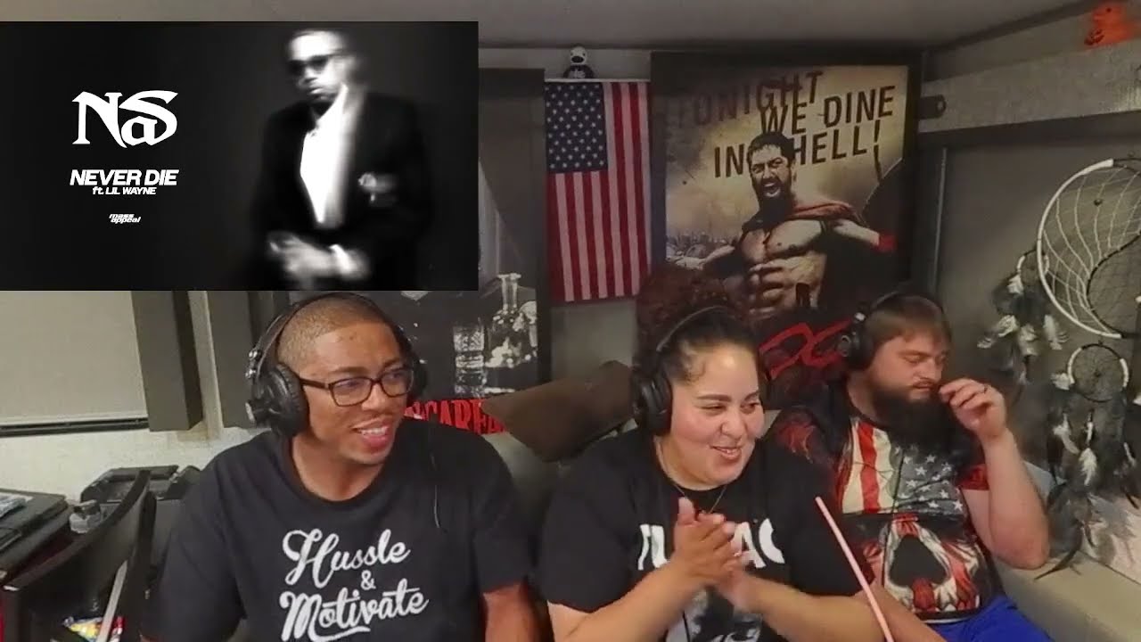 THESE ARE LIVING LEGENDS!! Nas - Never Die (Feat. Lil Wayne) [REACTION]