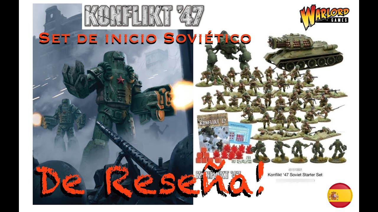 De Reseña! Konflikt '47 Soviet Starter (español)