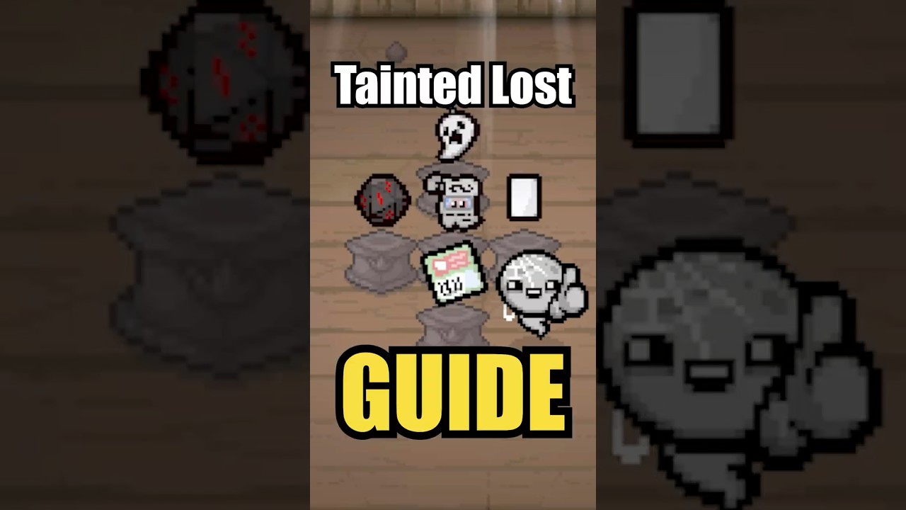 How to Win EVERY Time as Tainted Lost! #tboi #roguelike #gaming