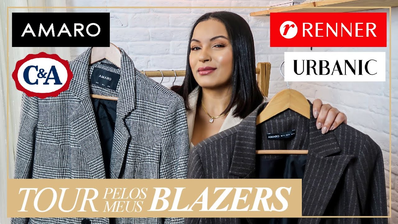 MINHA COLEÇÃO DE BLAZER | MAIS DE 20 | FAST FASHION E MARCA DE LUXO