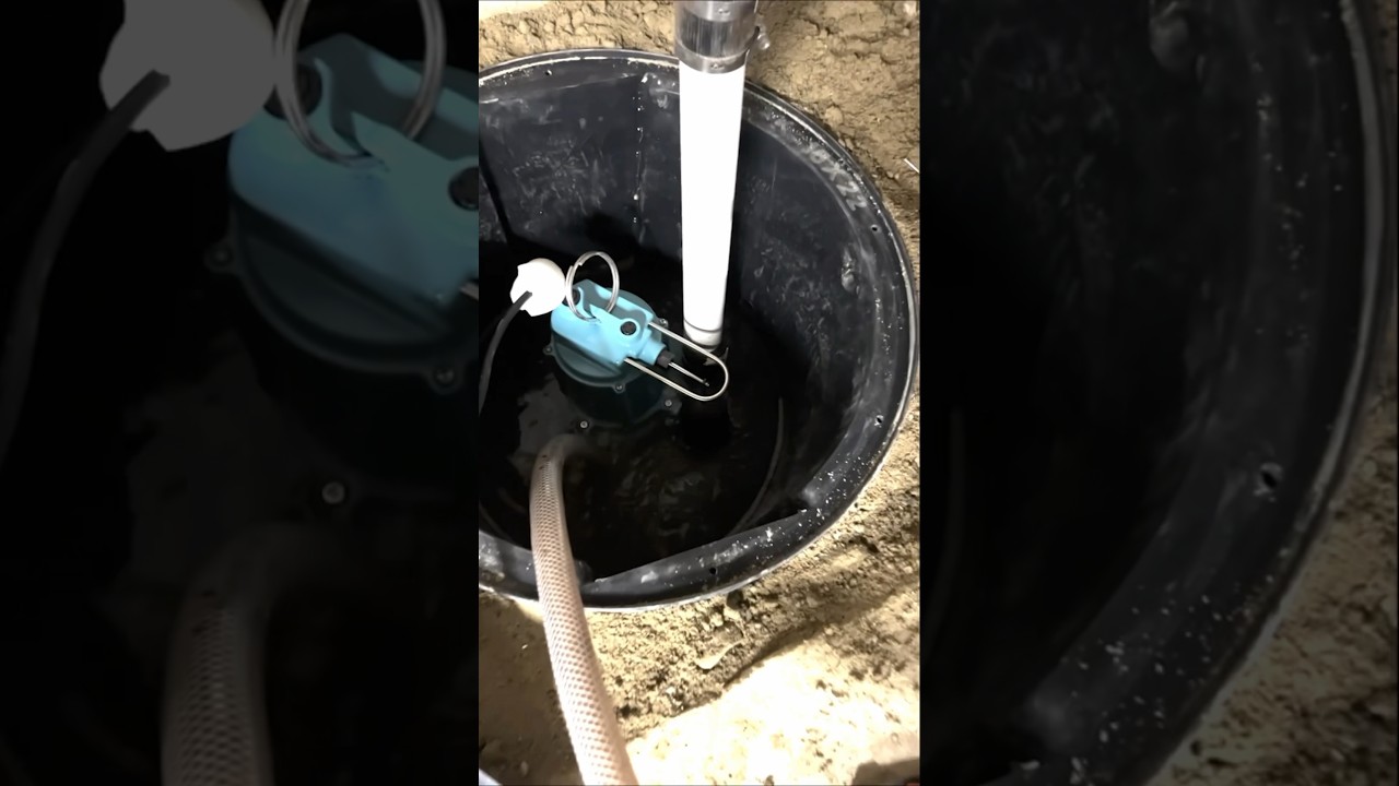 💧Avoid Basement Flooding with Proper Sump Pump Installation