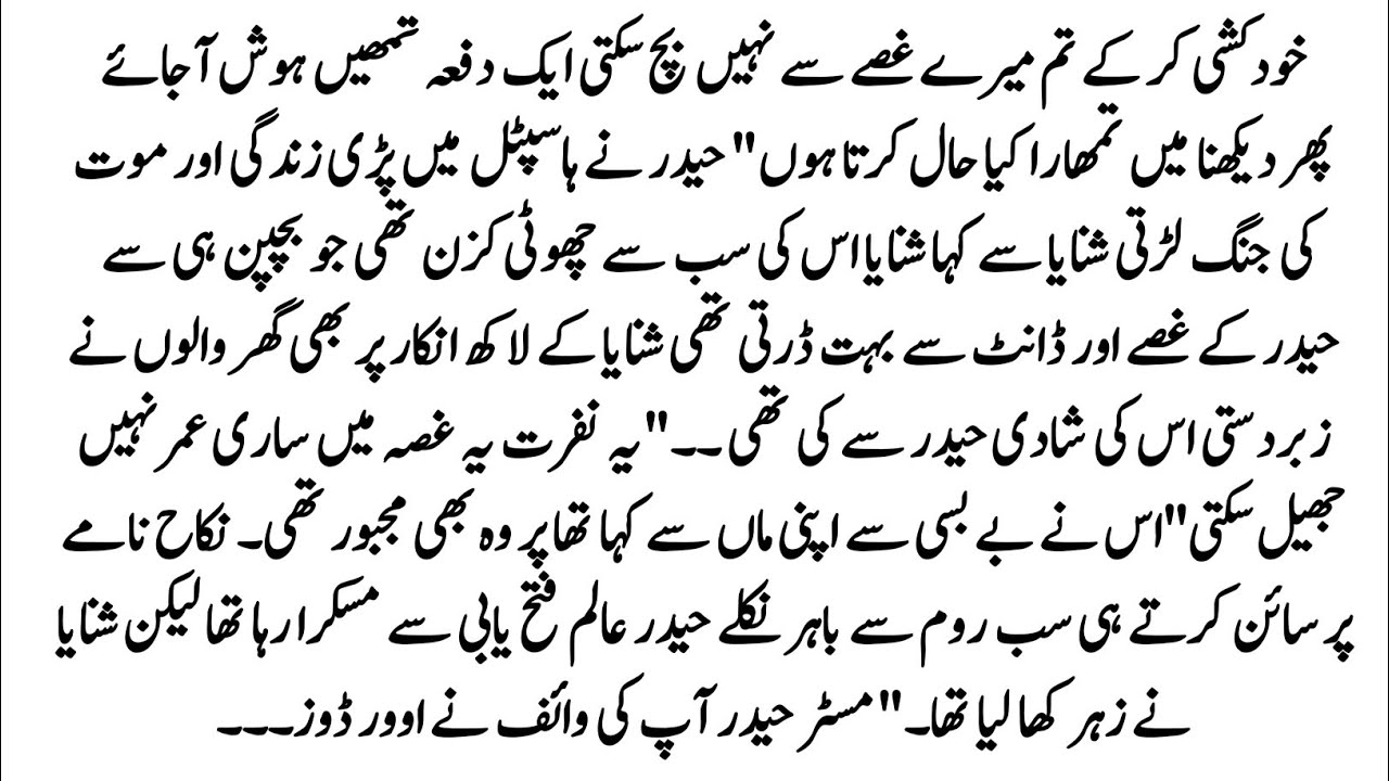 Urdu Novel 