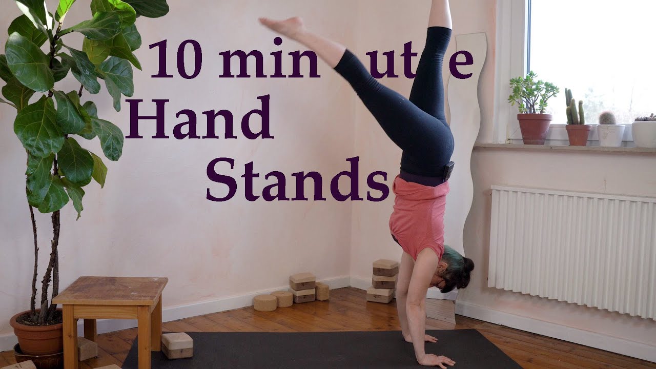 10 minute Handstands for your lunch break | follow along