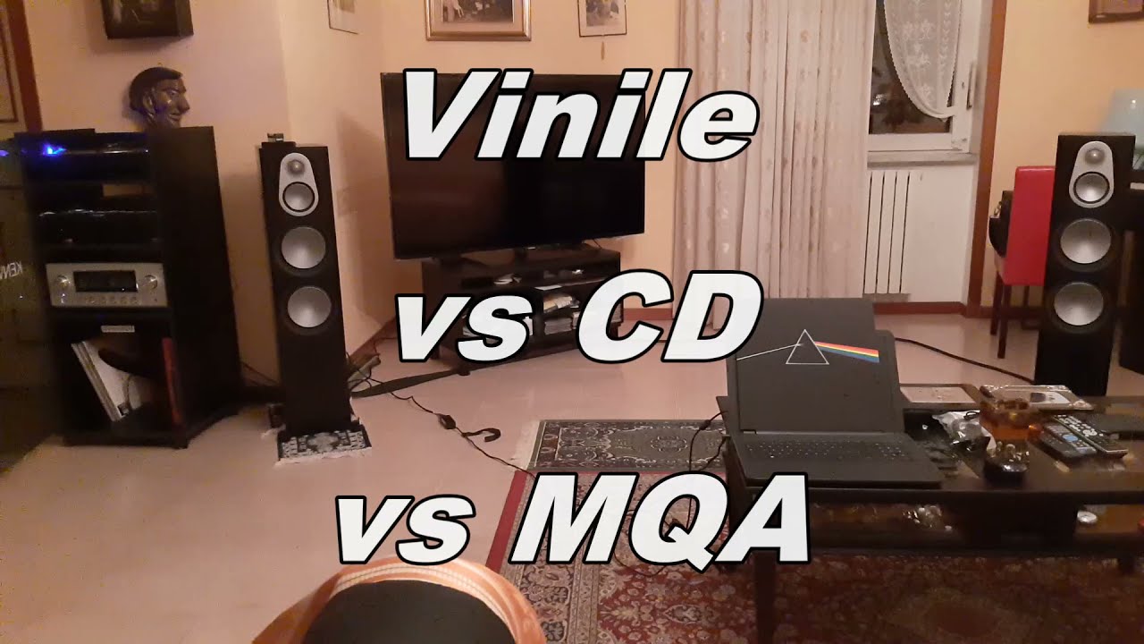 Vinile vs CD vs MQA - Sound Test di Audiofili C-M
