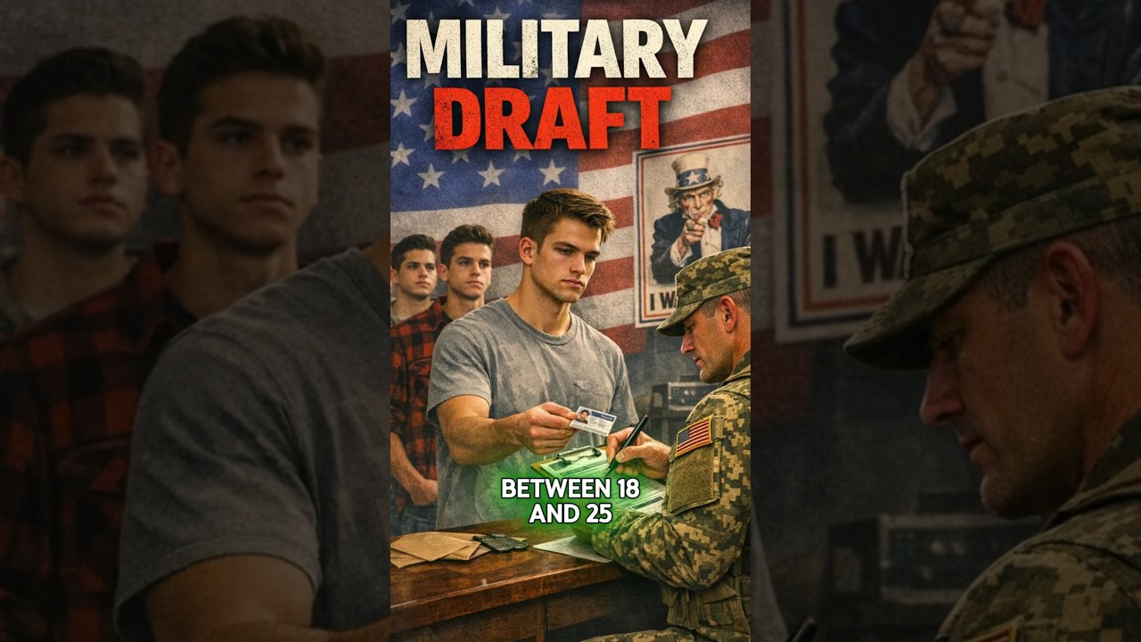 Every Man 18-25 Is Automatically Registered For This #military #government #shorts
