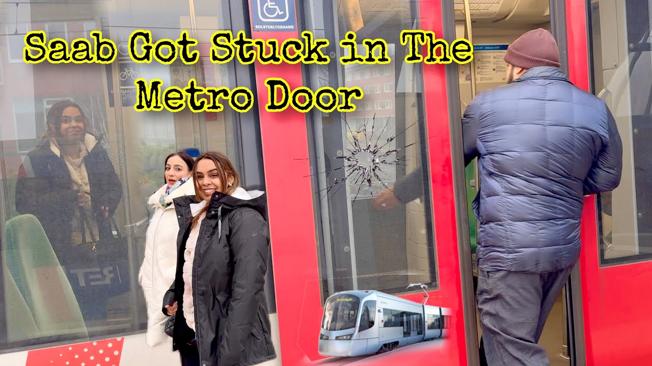 ‼️ Saab Got Stuck In The Metro 😱💥🚈 ..!